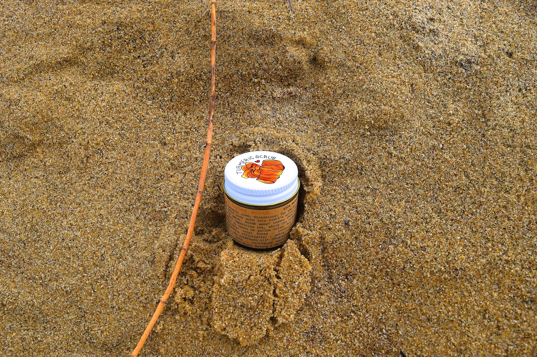 Plant Makeup - Wholesale Body Scrub/Exfoliant - Turmeric Honey Scrub2