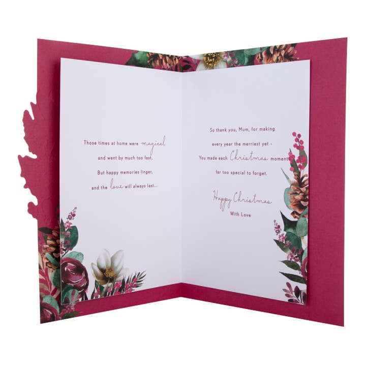 Hallmark - Wholesale Christmas Card - Large Luxury Boxed Christmas Card for Mum - Traditional3