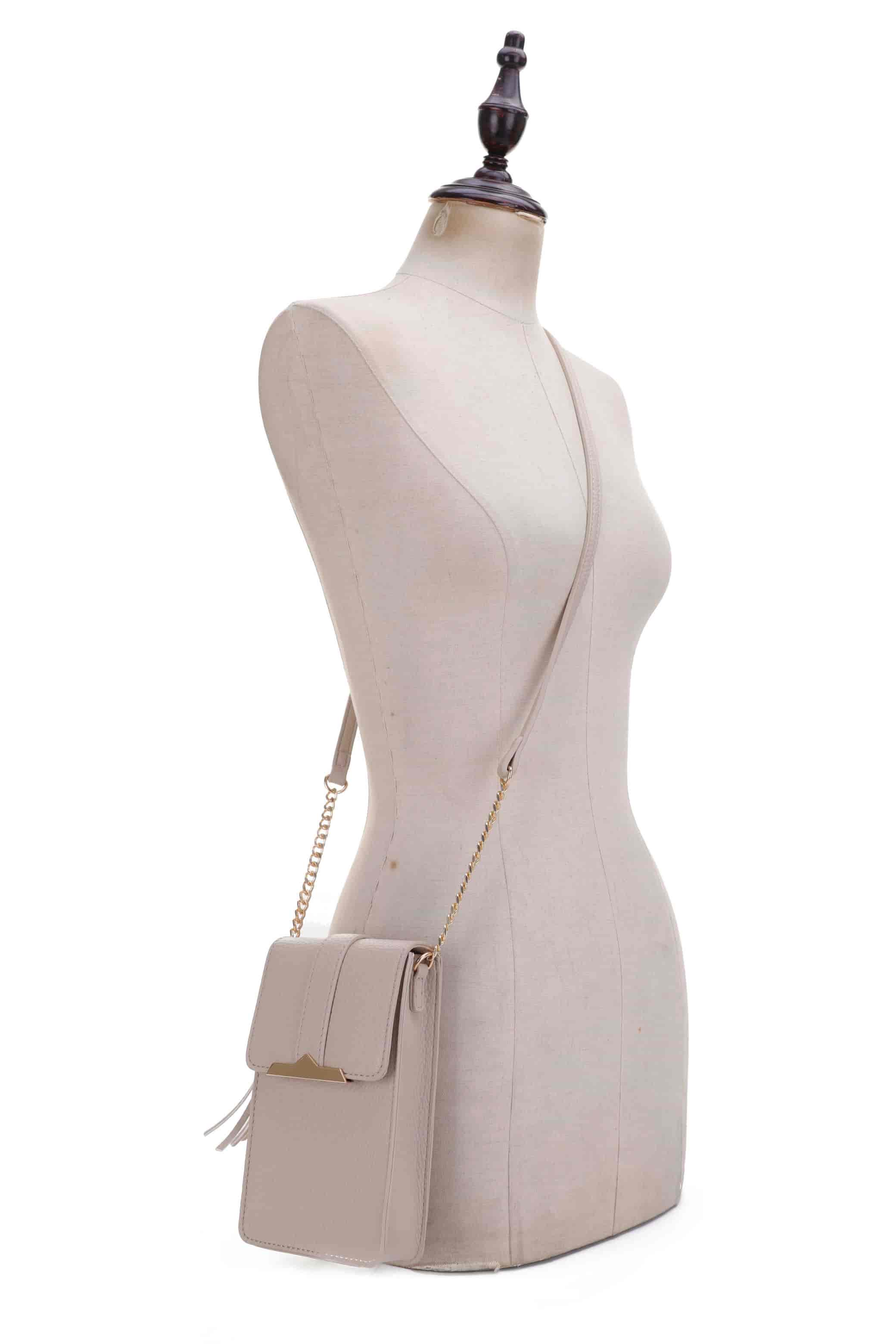 Isabelle Handbags - Vendita all'ingrosso Borsa a tracolla - Donna - FC20568 Borsa a Tracolla Porta Telefono con Ferramenta in Metallo Dorato6