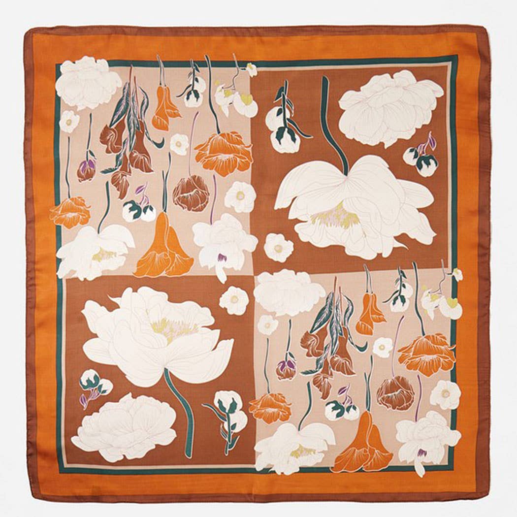 3AM BY H&D ACCESSORIES - Wholesale Bandana - Women's -  Flower Bandana0