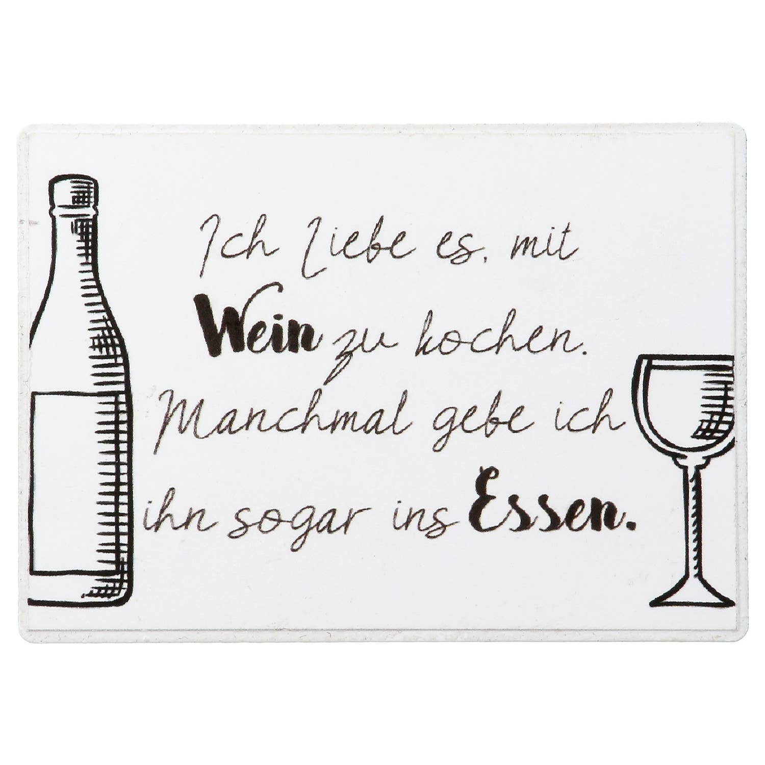 white Rectangular beer/wine magnet, assorted 4 times, h.5 cm for wholesale on Faire4