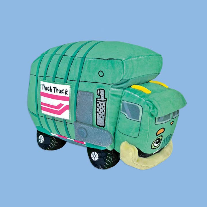 MerryMakers - Wholesale Stuffed/Plush Toy - Kids & Baby - Trash Truck Plush