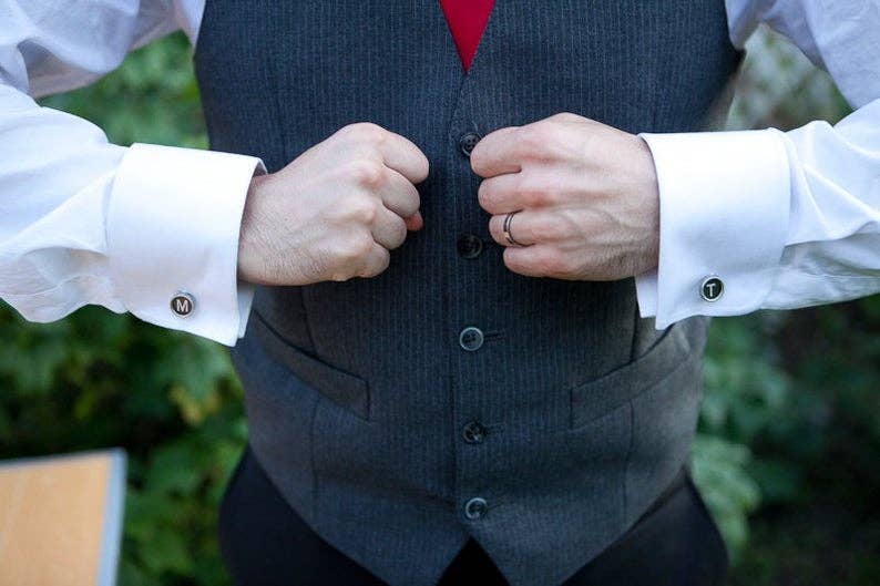 Joy Sparks Designs - Wholesale Cufflinks - Custom Typewriter Key Cufflinks1