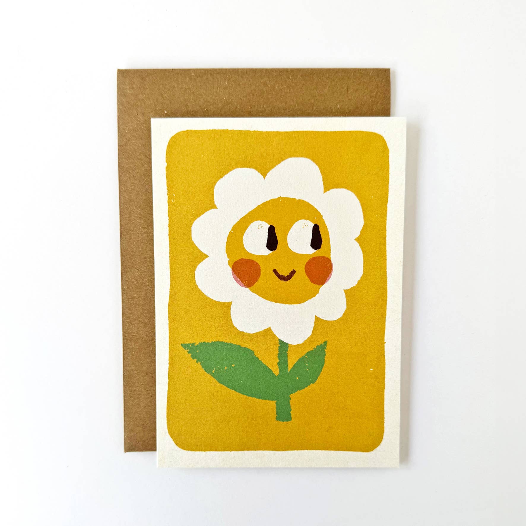 Florence Fry - Wholesale Everyday greeting card - Happy Yellow Daisy1