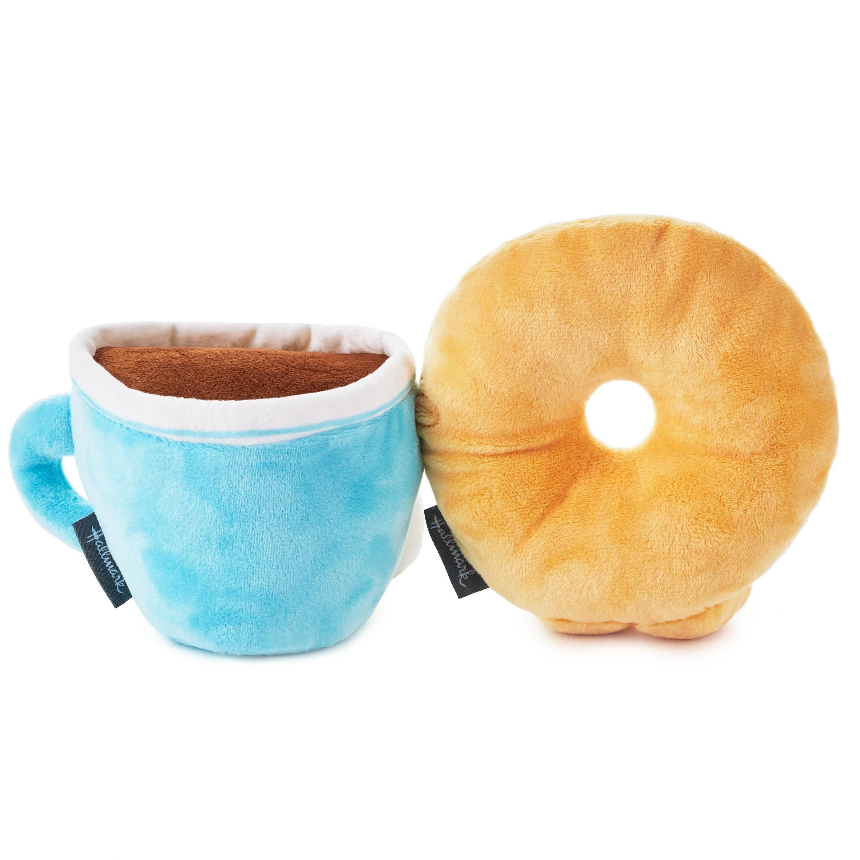 Hallmark – wholesale Stuffed/plush toy – Kids & baby – Better Together Doughnut & Coffee Magnetic Soft Toy Pair2