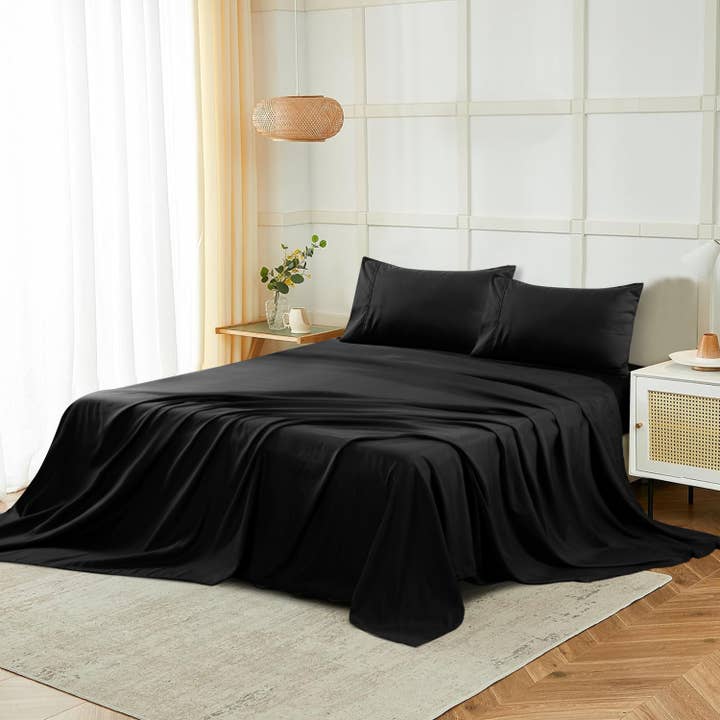 Cottonpassion_US - Wholesale Sheet Set - Sheet Set 4 Pcs Brushed Microfiber Deep Pocket Bed Sheet Set23