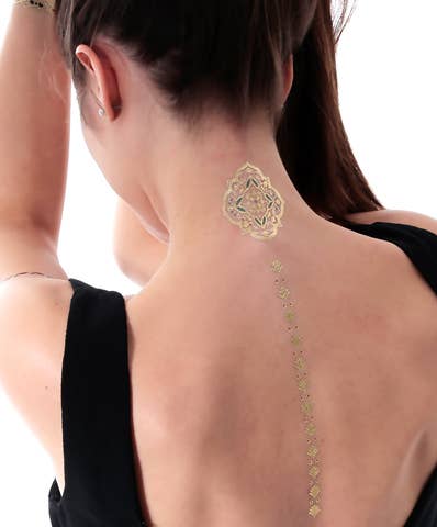 Sioou - Wholesale Tijdelijke tattoo - Azulejos mandala1