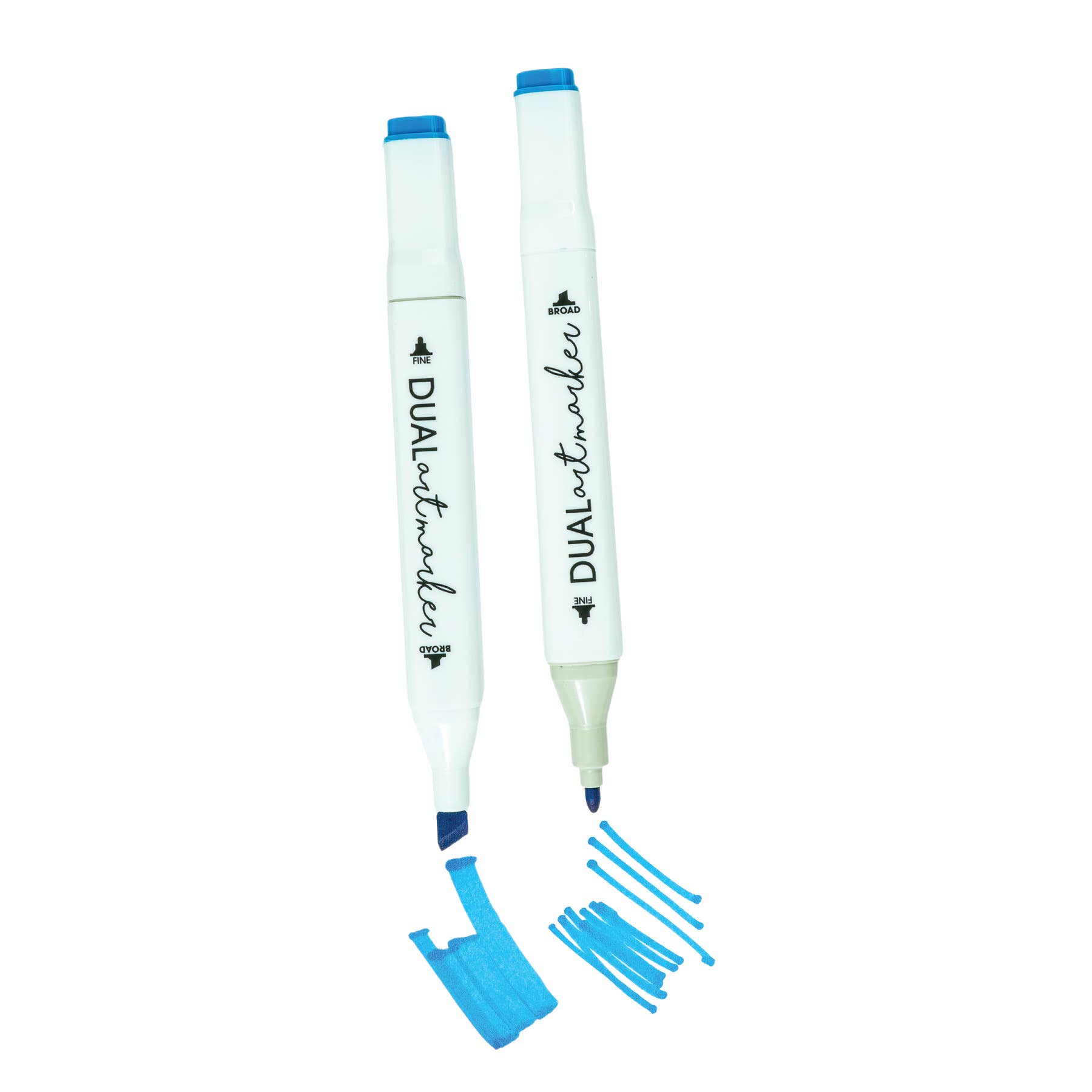 Geddes - Wholesale Stiften - 8CT HELDERE DUBBELE PUNT MARKERS 12/DOOS3