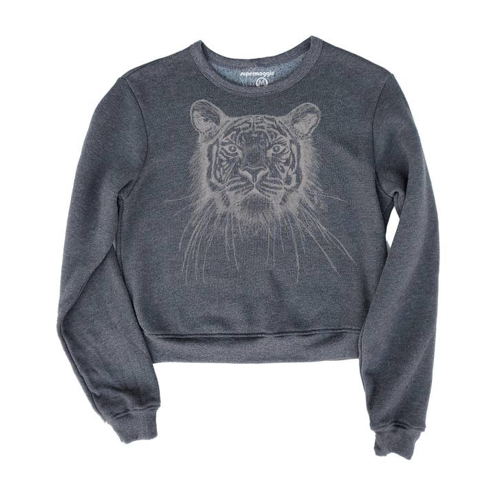 Supermaggie @ Faire - Vendita all'ingrosso Felpa stampata - Donna - Felpa Tiger Sabrina4