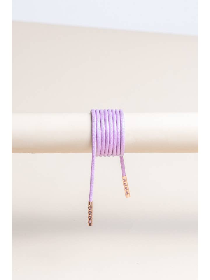 Senkels - Wholesale Shoelaces – Unisex - Purple | Round waxed laces