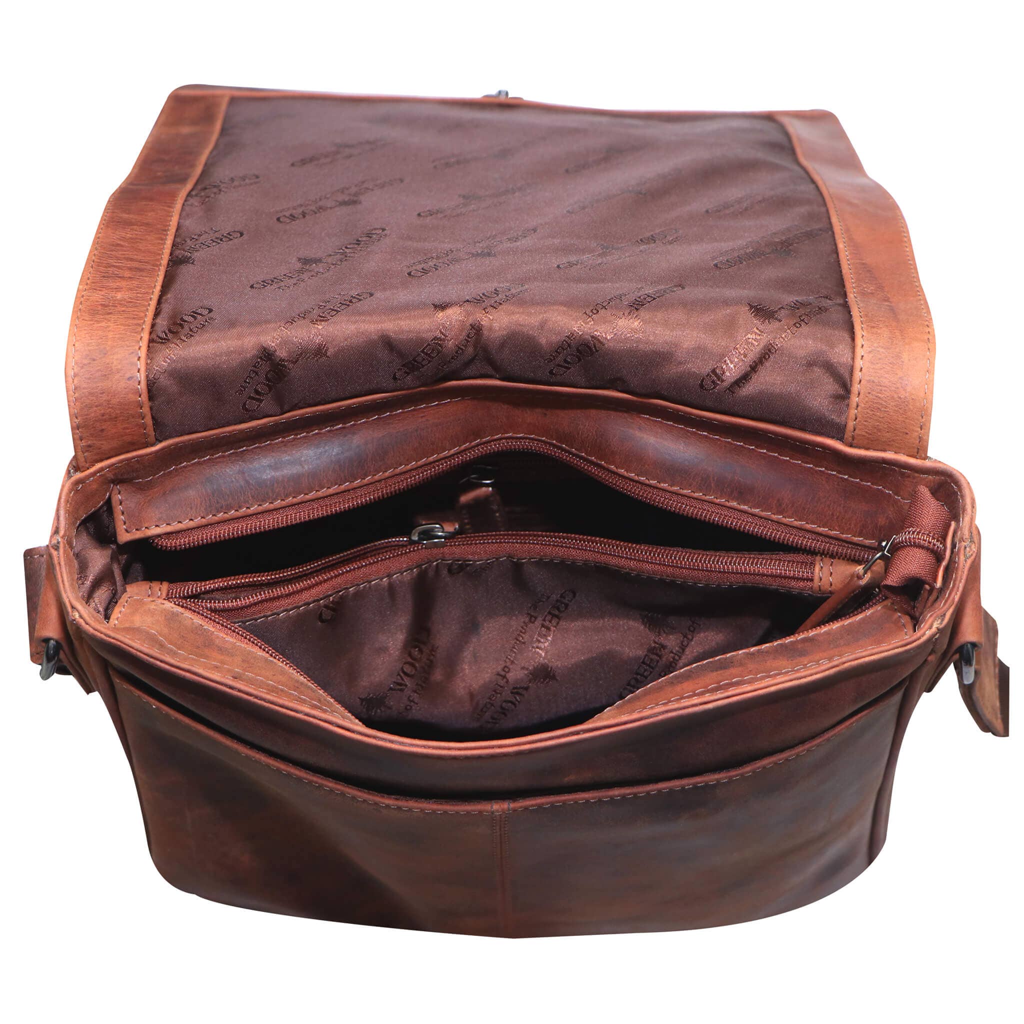 Greenwood - Vente Sac à bandoulière – unisexe - Sac à bandoulière en cuir Hanne pour femme Sac à bandoulière pour homme A411