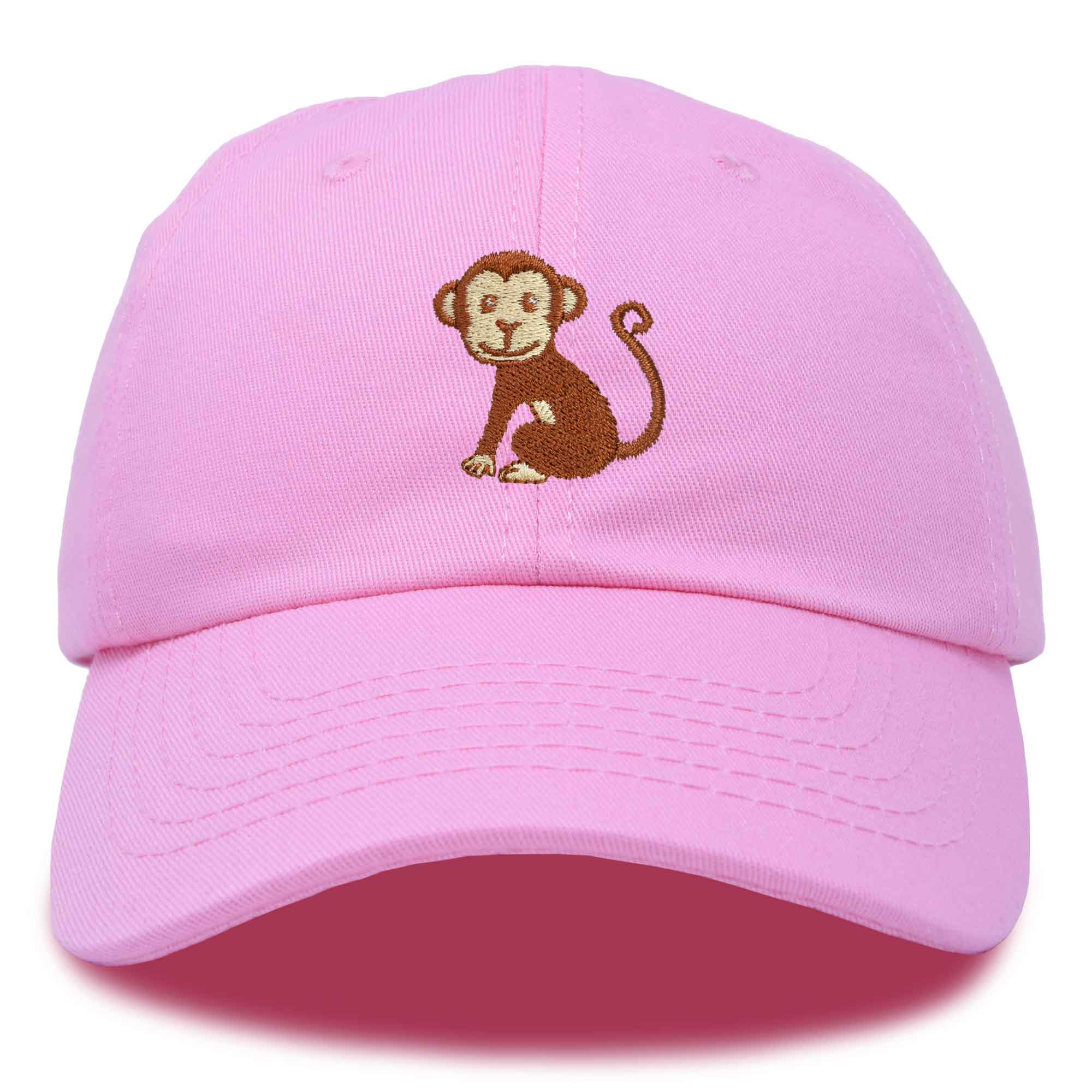 Dalix – Großhandel Basecap – Kinder – DALIX Cute Monkey Kinderhut bestickte Ballkappe Mädchen Jungen32