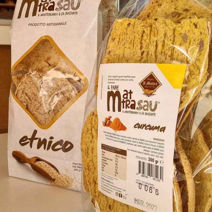 PANE MATTRASAU - Wholesale Crackers - Bread, ideal for snacks, 100% made in Italy, crackers1