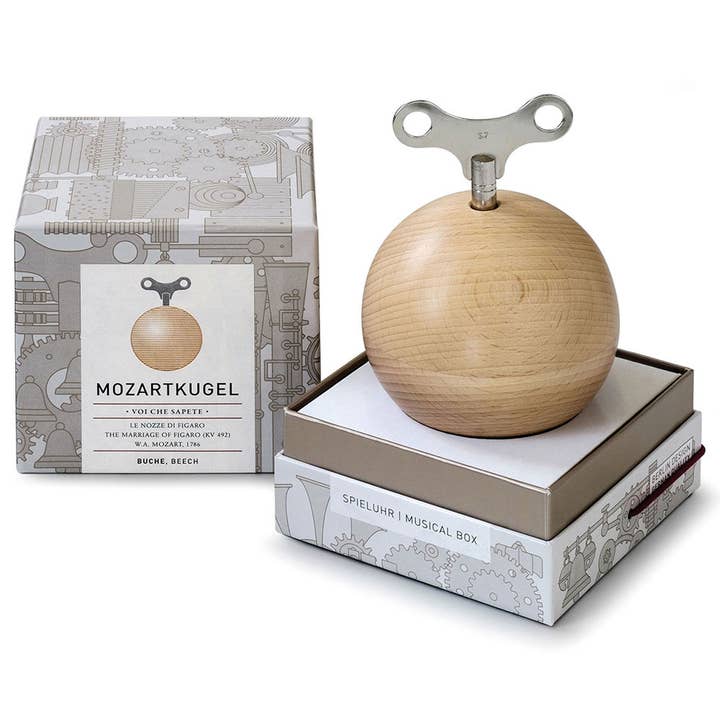 SIEBENSACHEN BY ADAM+HARBORTH - Wholesale Music Box - Kids & Baby - MOZARTKUGEL Beech Music Box3