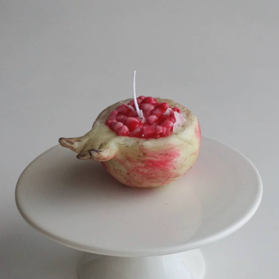 House of Shokunin - Wholesale Novelty Candle - handcrafted Pomegranate candle handmade home decor candle9