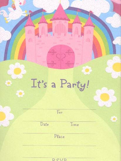 Invitation d'anniversaire | AGPG | PG | AGDZ6C062799A pour la vente par DICKENS INC.