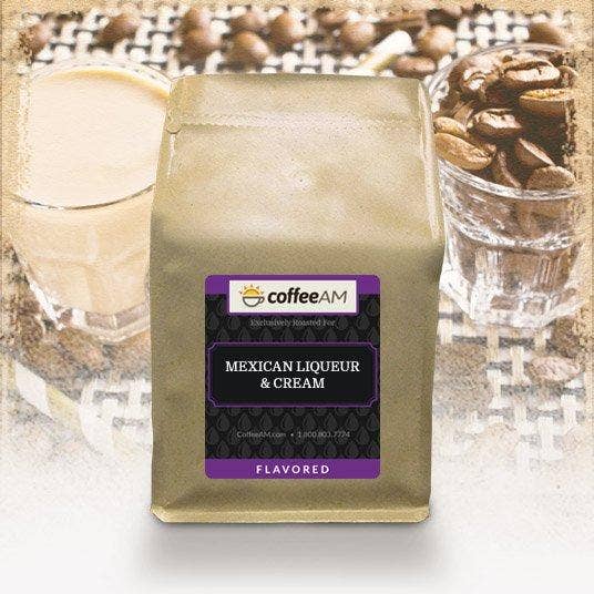 CoffeeAM - Wholesale Coffee Beans - Mexican Liqueur & Cream Flavored Coffee