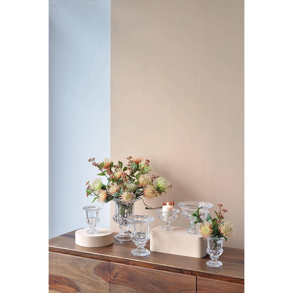 A&B Home Group Inc. - Wholesale Vaas - Crystal Elegance glazen vaas D11,4x15 cm4