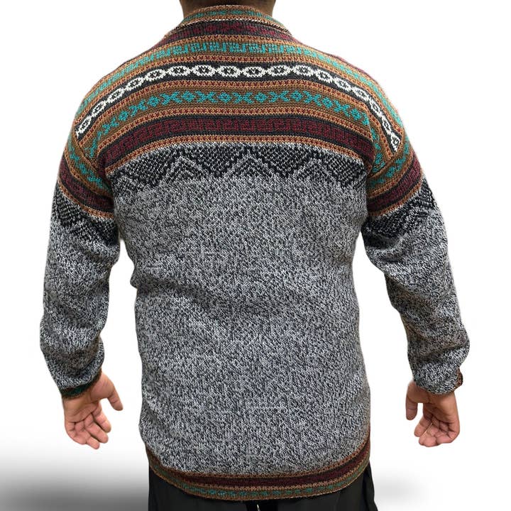 Sanyork Fair Trade – wholesale Sweatshirt – Unisex – Alpaca Pullover Crew Neck Sweater Knit Unisex Cusco