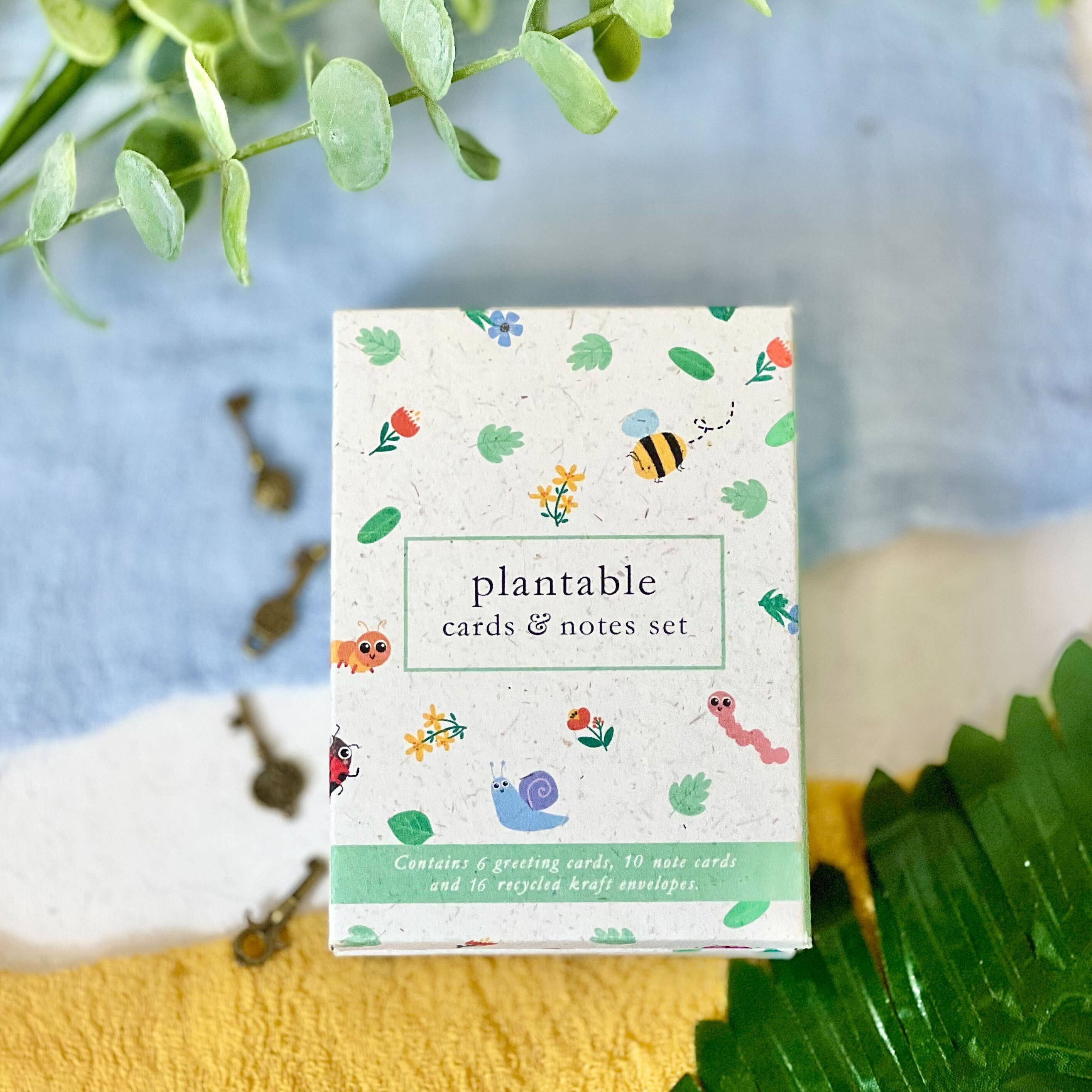 Little Green Gifts – wholesale Stationery/notecard set – Cards & Notes Set - Choice Of Designs (TU-6)8