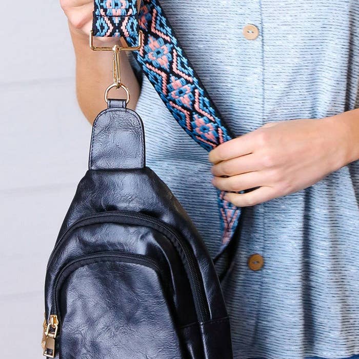 MiMi Wholesale - Wholesale Crossbody Bag - Women's - Zara Zipper Crossbody Bag with Boho Strap16