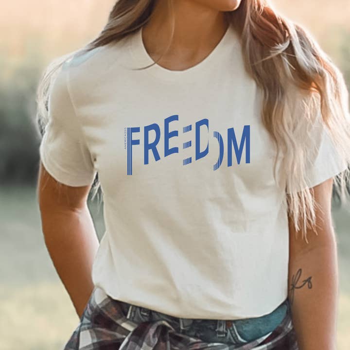 Camiseta para adultos América 250 Libertad para venta al por mayor de Creative Crayons Workshop