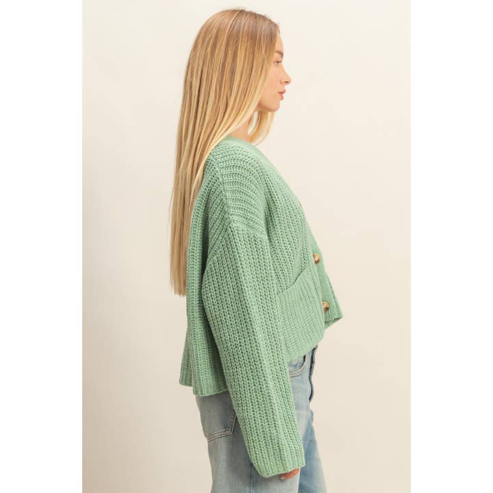 HYFVE - Wholesale Cardigan - Women's - Oversized Ribbed Sweater Cardigan10