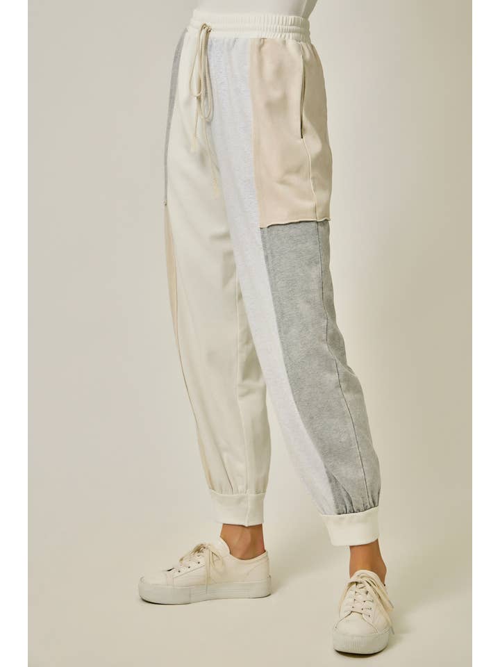 Mystree - Wholesale Pants - Women's - 61539 Color Blocked Track Pants3