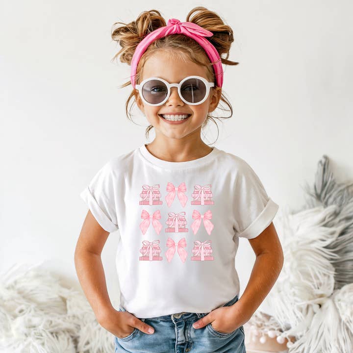 Chemise avec nœuds et livres pour enfants Coquette pour la vente par The Landing @ Fusion