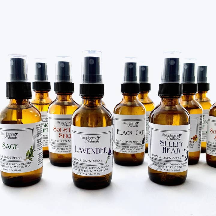 Room & Linen Spray – Handcrafted Signature Blends for wholesale by Perry Home Naturals