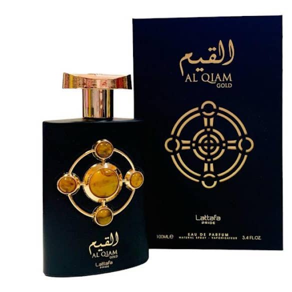 Lattafa Al Qiam Gold 3,4 oz / 100 ml Eau de Parfum — Unisex for engroshandel hos Daspar