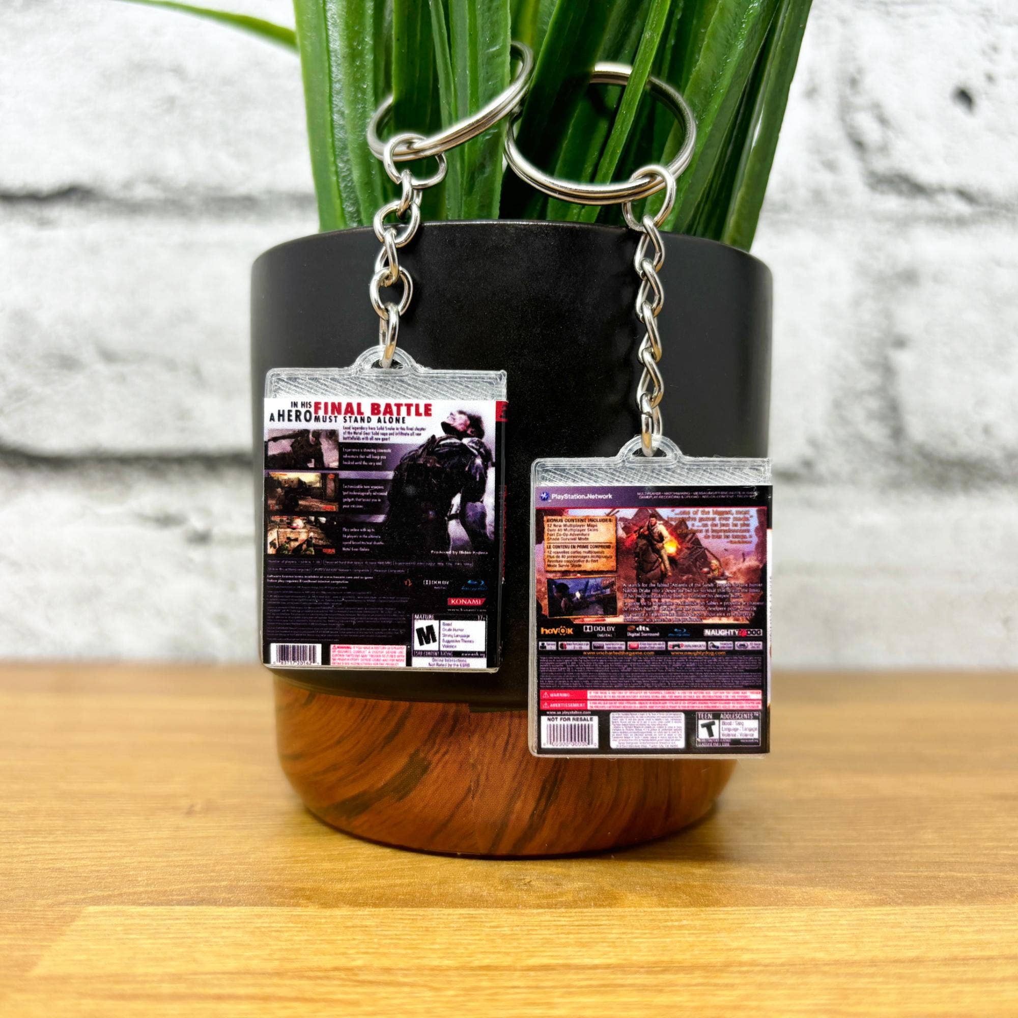 BitsyLabs - Wholesale Keychain - Unisex - PS3 Game Case Keychains8