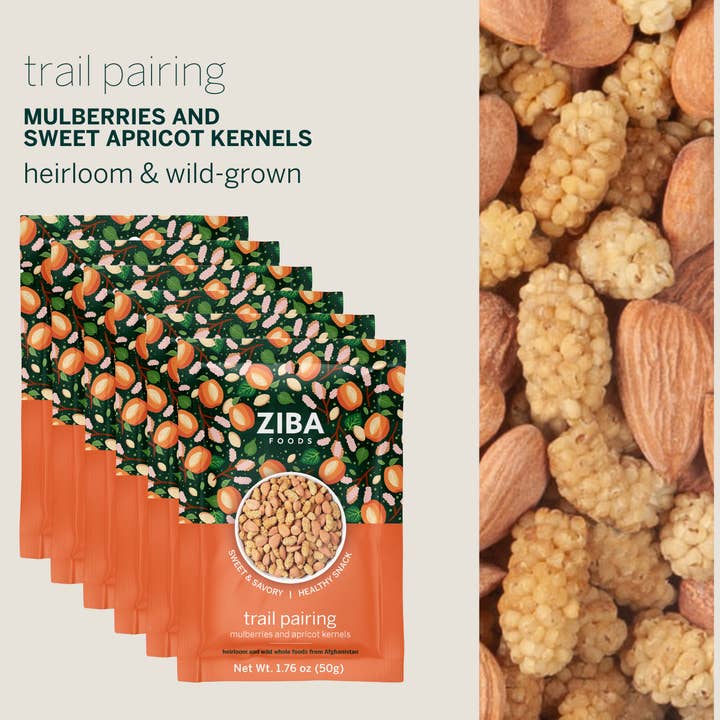 Ziba Foods - Wholesale Trail Mix - Mulberry & Sweet Seeds Kernel Pairing Vegan Trail Mix 1oz4