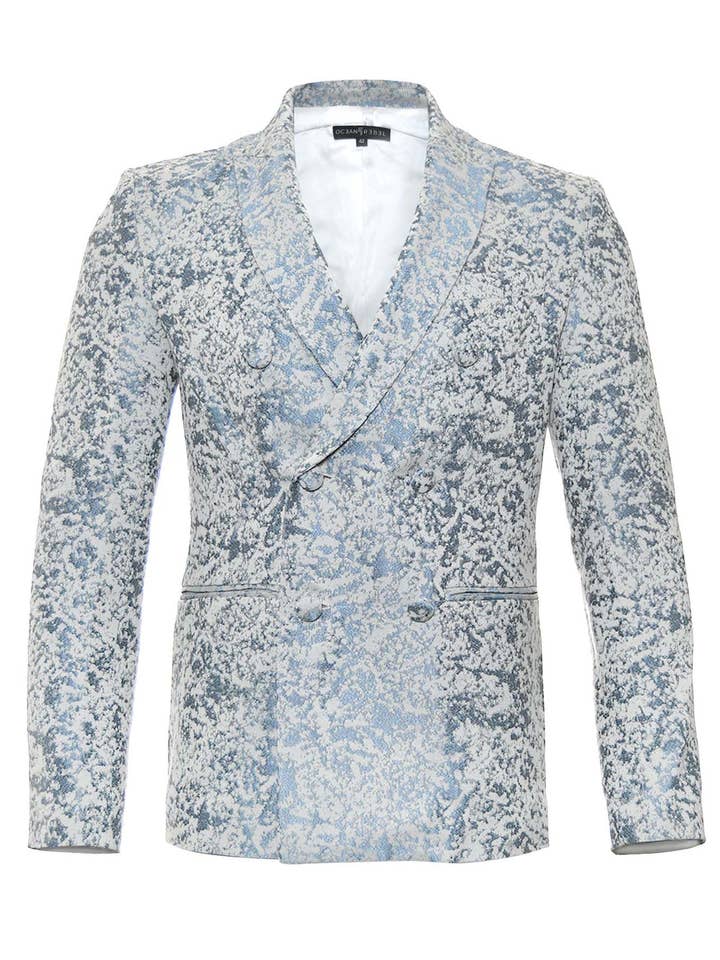 Blazer Trespassado Azul Céu por atacado de Ocean Rebel