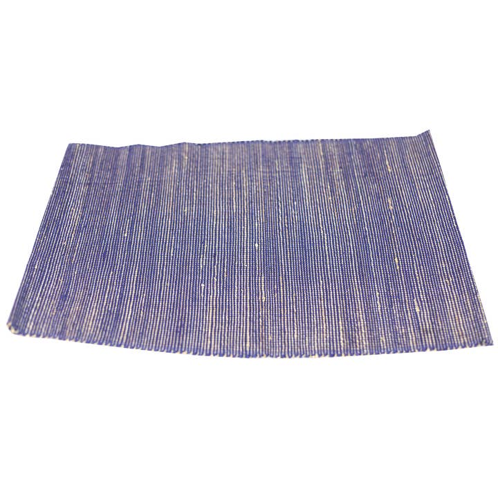 Blue Solid Jute Placemat, Table Setting for wholesale by Sobremesa