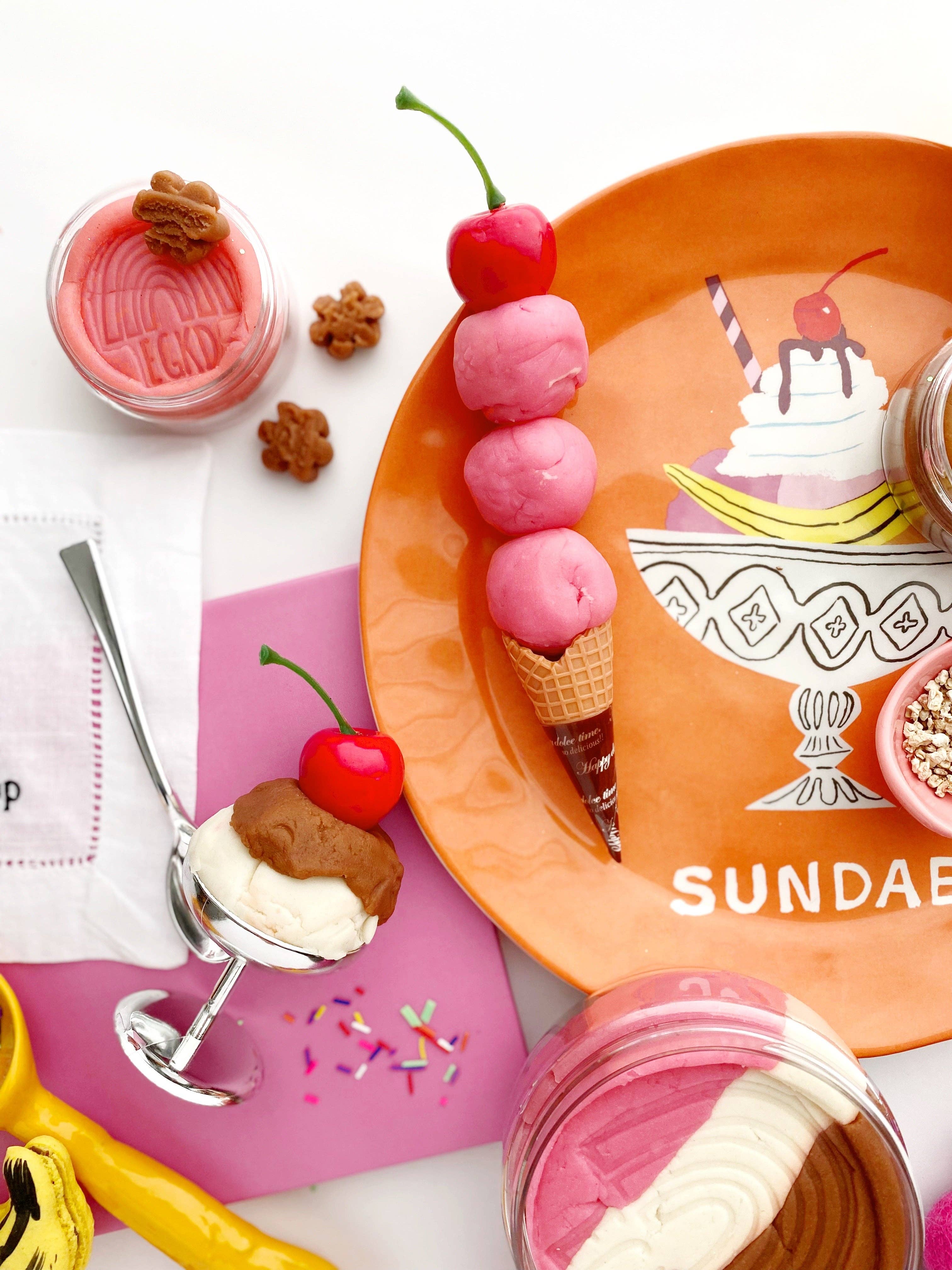 Earth Grown KidDoughs (KidDoughs by EGKD) - Wholesale Putty/Slime - Kids - Ice Cream KidDough Play Kit5