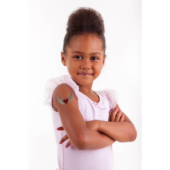 GlitZGlam - Wholesale Body Glitter/Shimmer - Glitter Tattoo Kit THINGS WITH WINGS - HYPOALLERGENIC