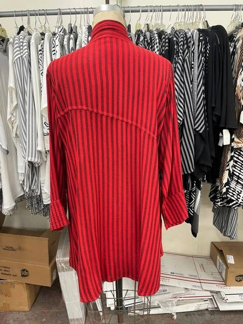 DAIRI - Wholesale Button Down Shirt - Women's - 786 Stripes2