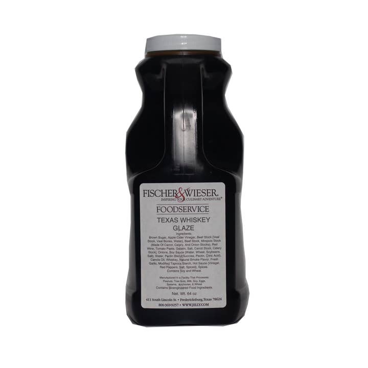 Fischer & Wieser - Wholesale Sauce - Texas Whiskey Glaze - FOODSERVICE 64oz.