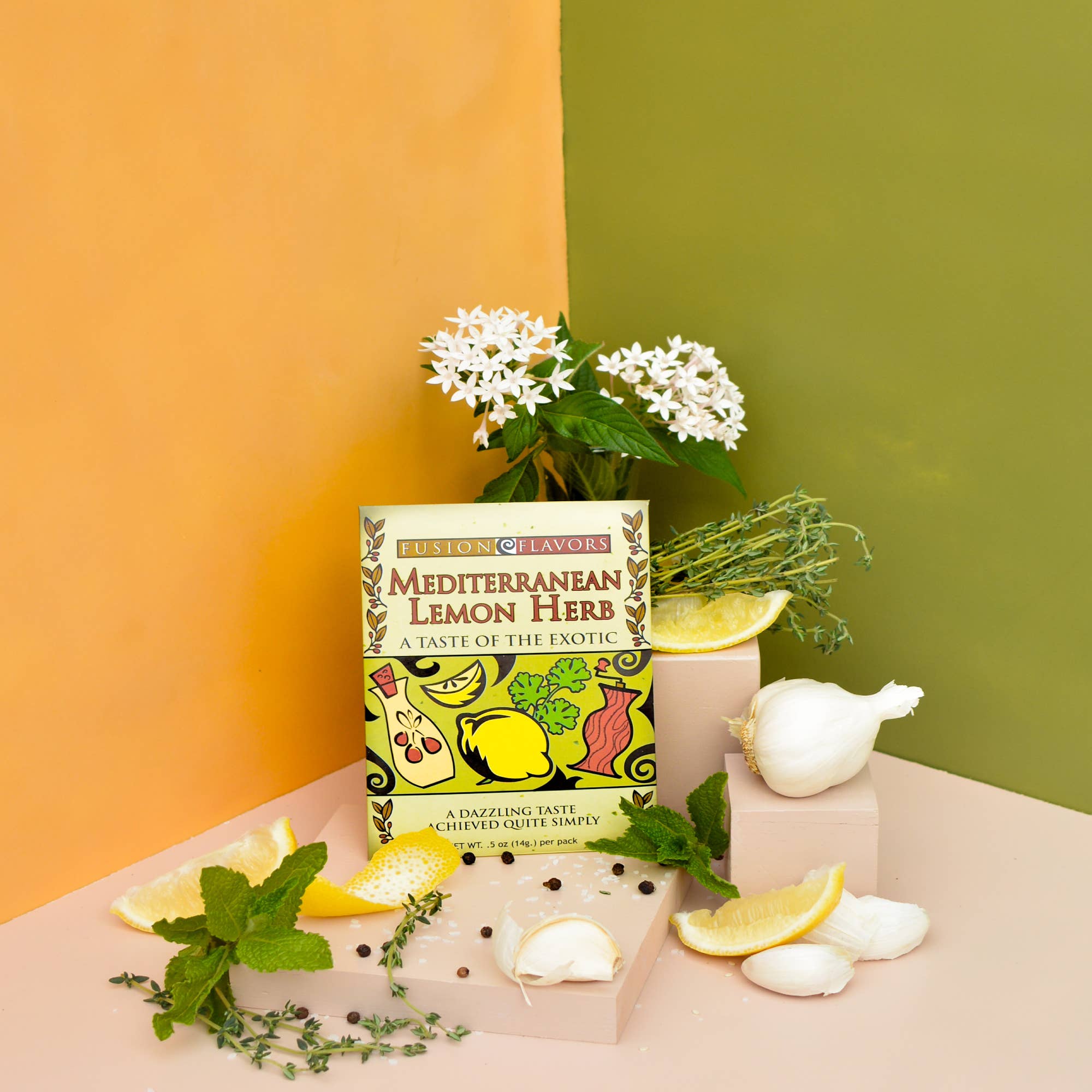 Fusion Flavors - Vente Mélanges d'épices séchées - Citronnelle Méditerranéenne1