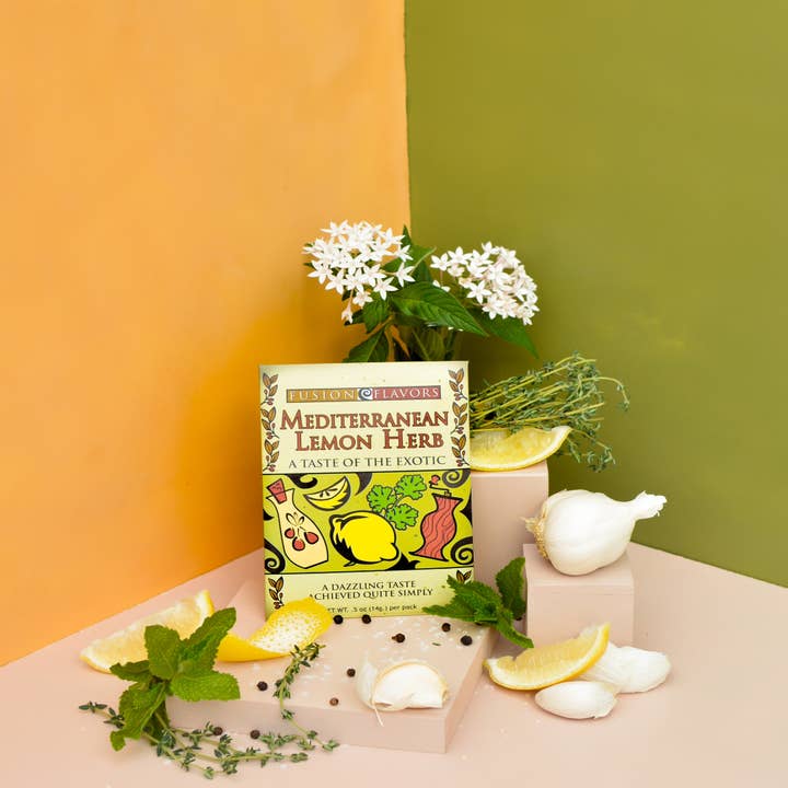 Fusion Flavors - Wholesale Dried Spice Mix - Mediterranean Lemon Herb1