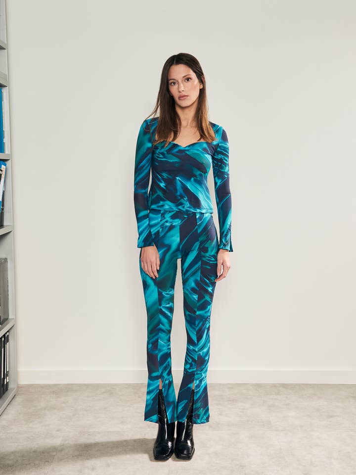 Athletic Top Water Blue for wholesale by Virago Barcelona