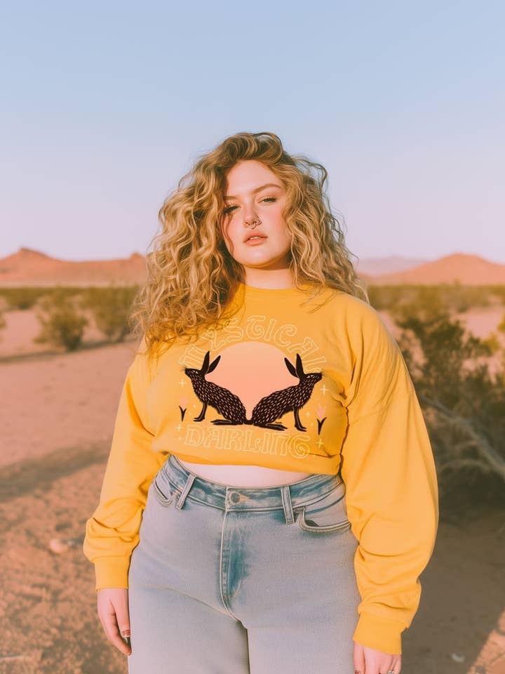 Haut court à manches longues Mystical Darling pour la vente par kaeraz