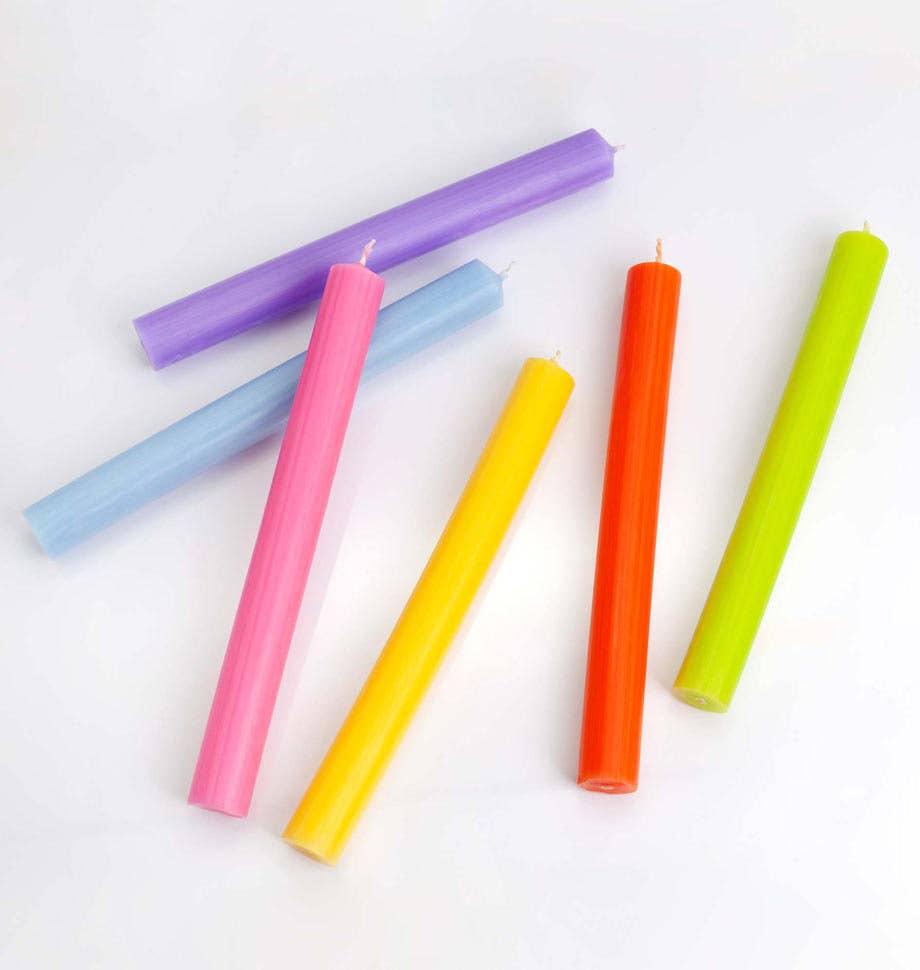 Shearer Candles - Wholesale Tapered Candle/Candlestick - Sea Blue 8 inch Dinner Candles x 202