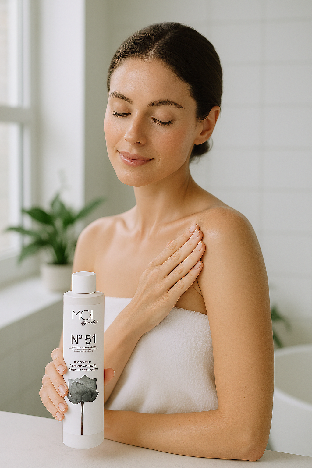 sesioMWorld - M·O·I Professional – wholesale Body wash/shower gel – MOI SIGNATURE shower gel cardamom & cedarwood scents 300ml1