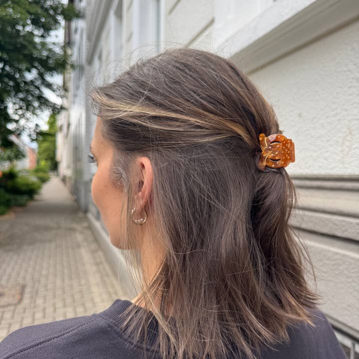 by Vivi. - Wholesale Hair Clip - Women's - Hair Clip Breze Brown Small1