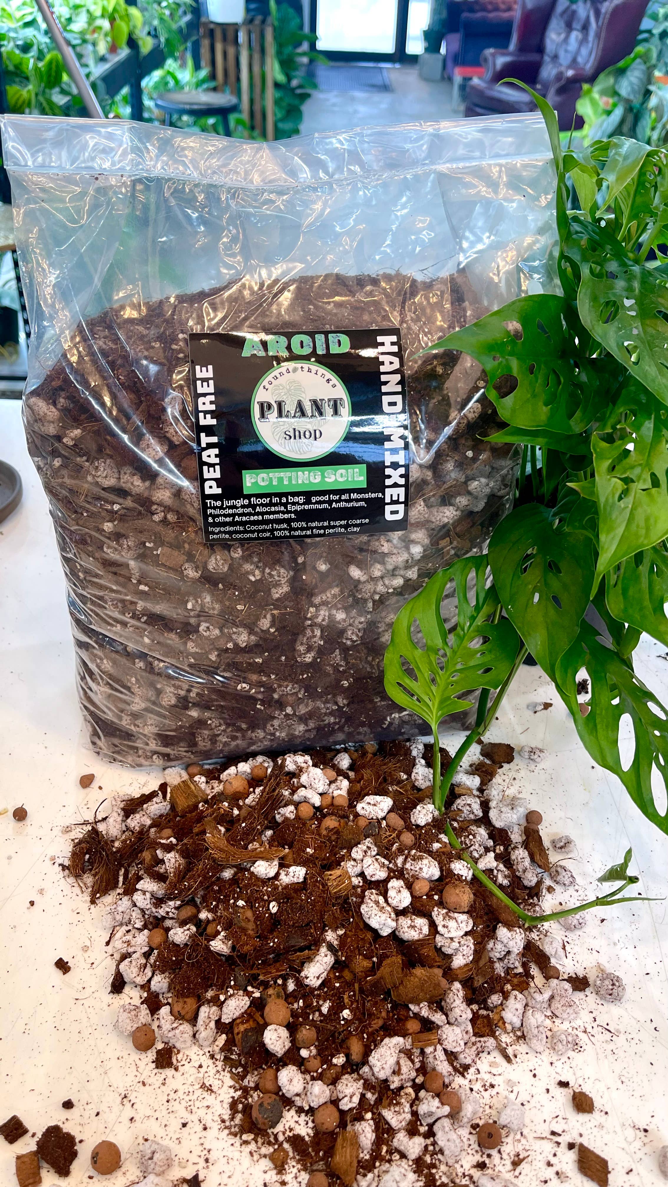 Found Things Plant Shop - Wholesale Planting/Potting Soil - Aroid Potting Soil3