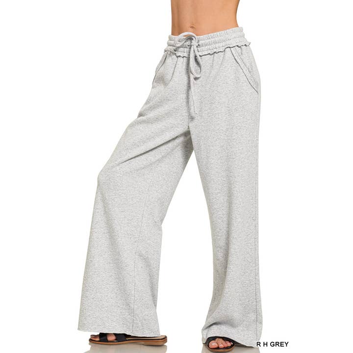 Fleece Exposed Seam Wide Leg Sweatpants and other Purchase Wholesale fleece sweatpants. Free Returns & Net 60 Terms on Faire trending on Faire.