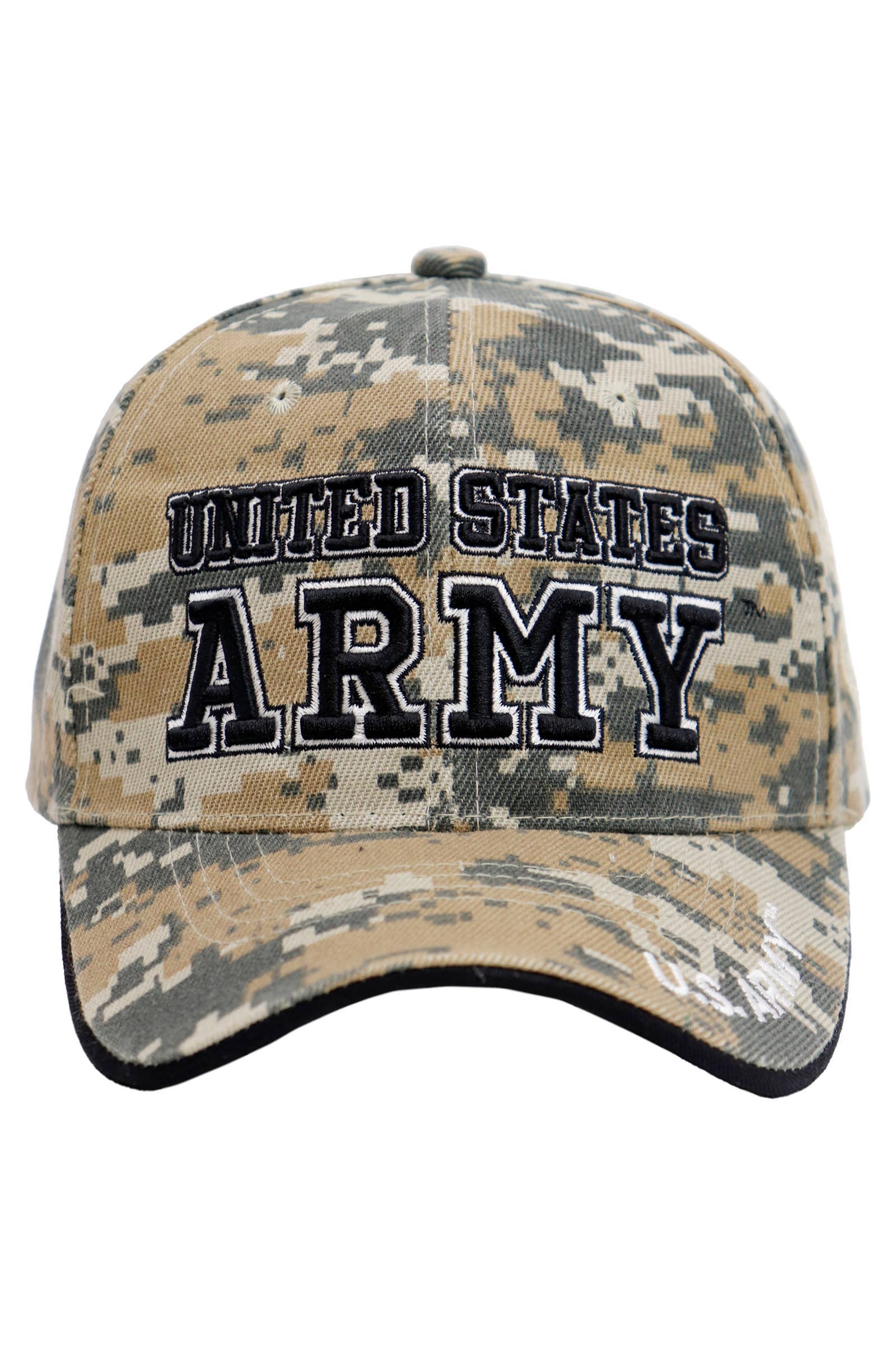 Cap Zone - Wholesale Baseball Cap - Unisex - U.s. Army Logo Licensed Baseball Cap1
