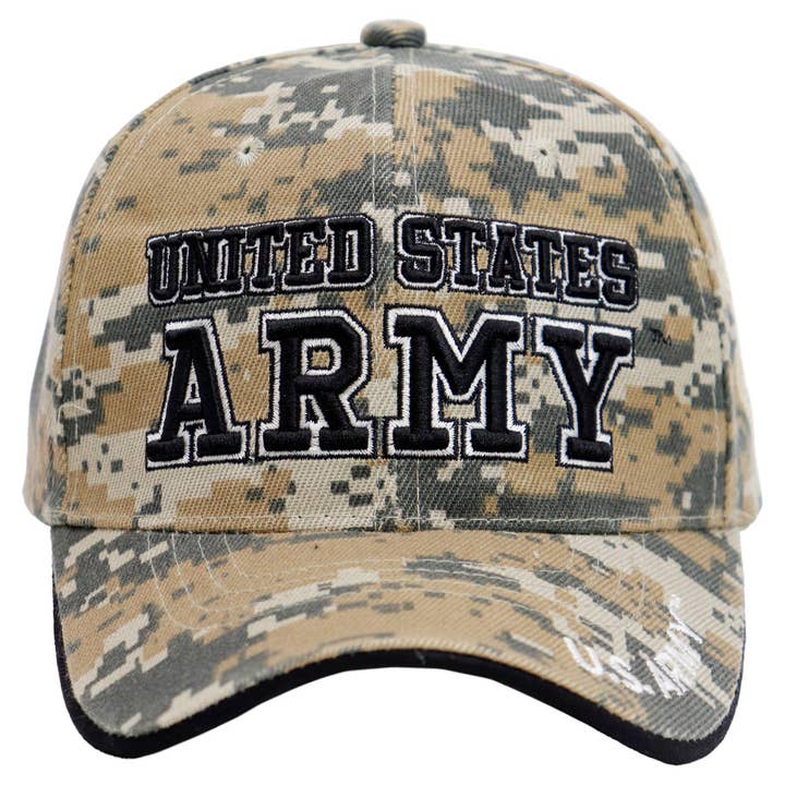 Cap Zone - Wholesale Baseball Cap - Unisex - U.s. Army Logo Licensed Baseball Cap1